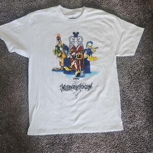 Disney Kingdom Hearts Graphic White Tee